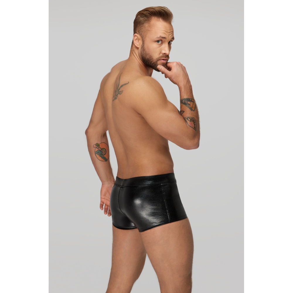 Noir Handmade - Front Zipper Korte broek - Zwart
